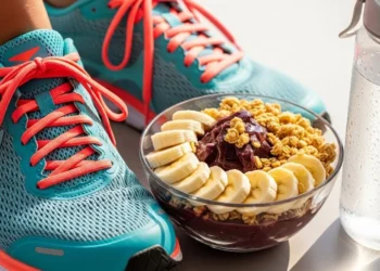 Alimentação para corrida