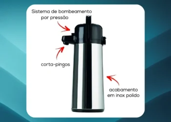 melhor garrafa térmica para café