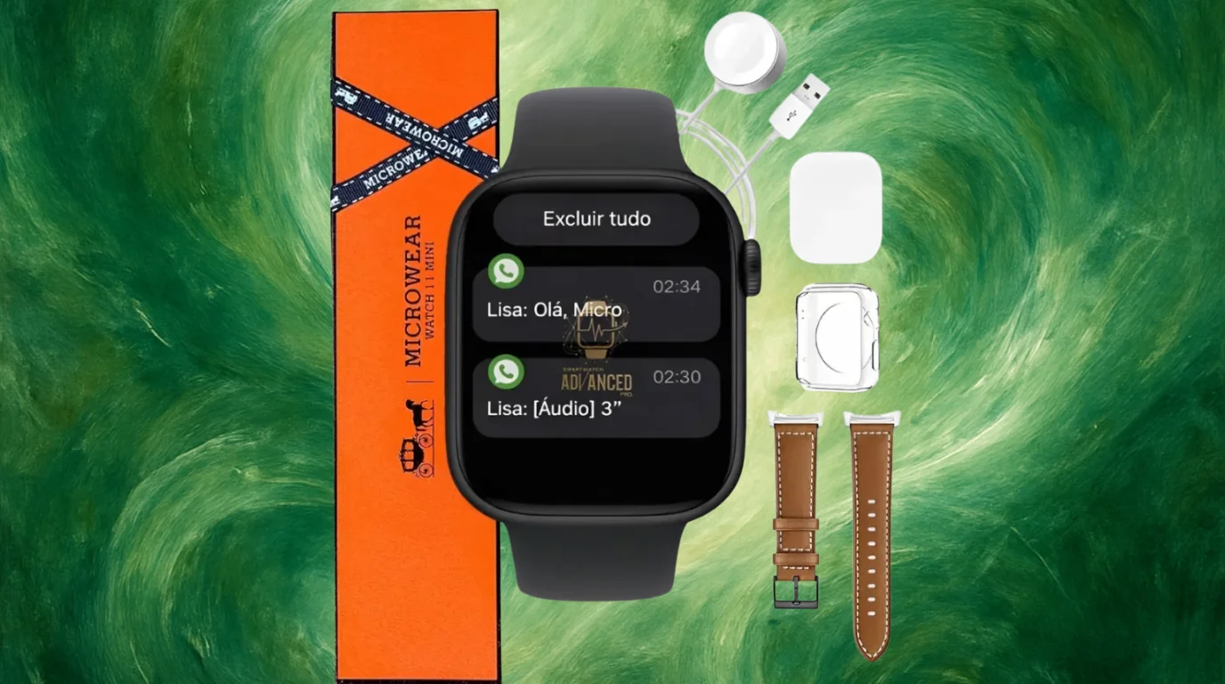 smartwatch w11 mini série 11 é bom